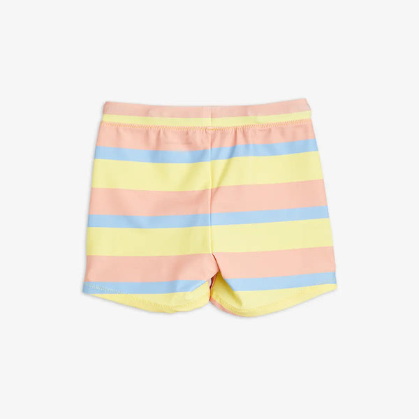 MINI RODINI PASTEL STRIPE UV SWIM PANTS