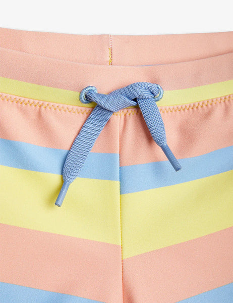 MINI RODINI PASTEL STRIPE UV SWIM PANTS