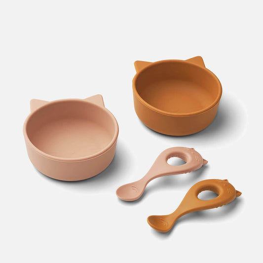 Liewood Evan set 2-pack Rabbit rose mix