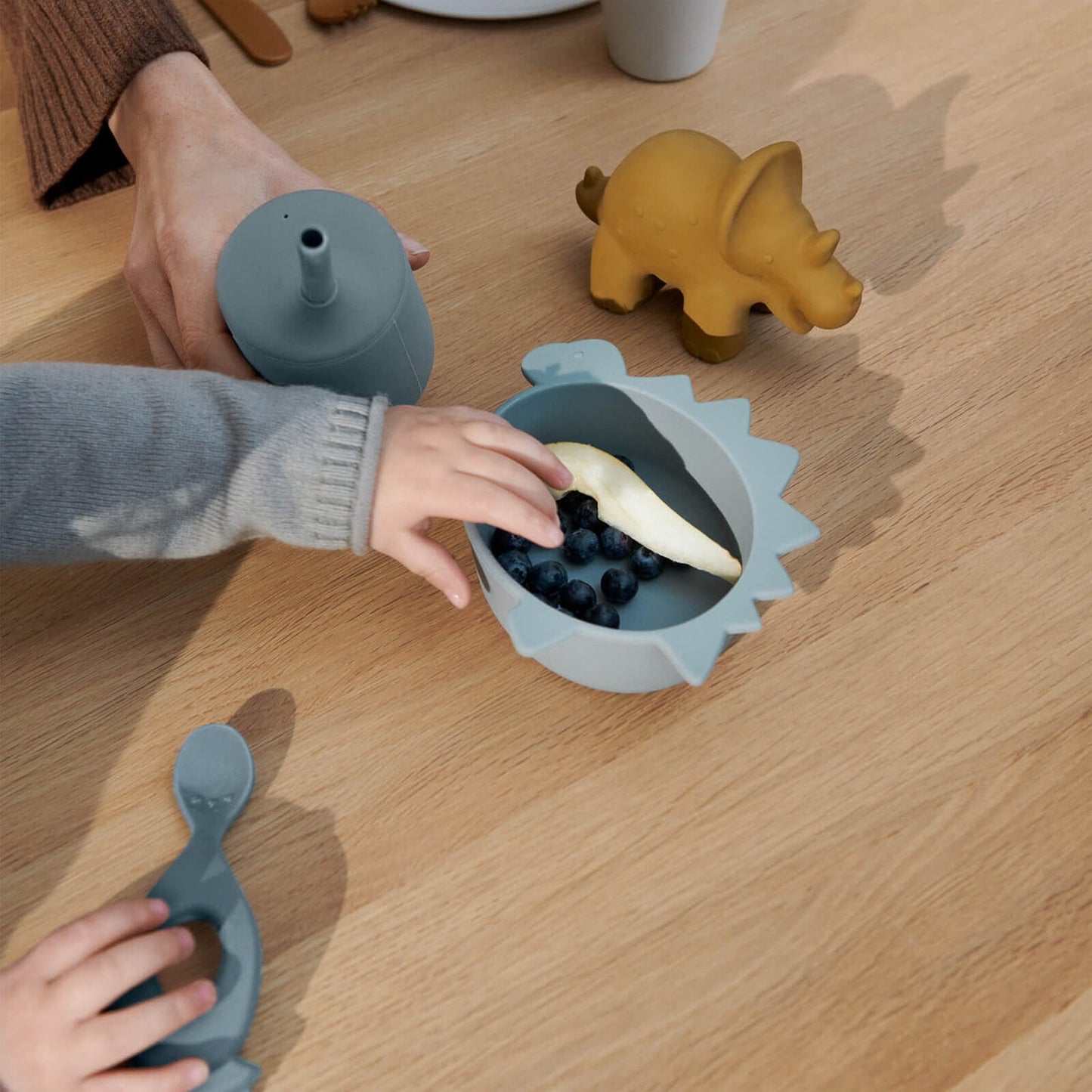 Liewood Evan set 2-pack Dino blue mix