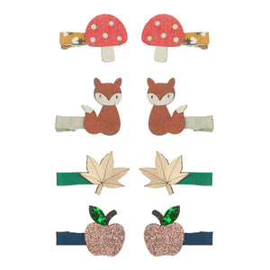 Mimi & Lula Autumn forest mini clips