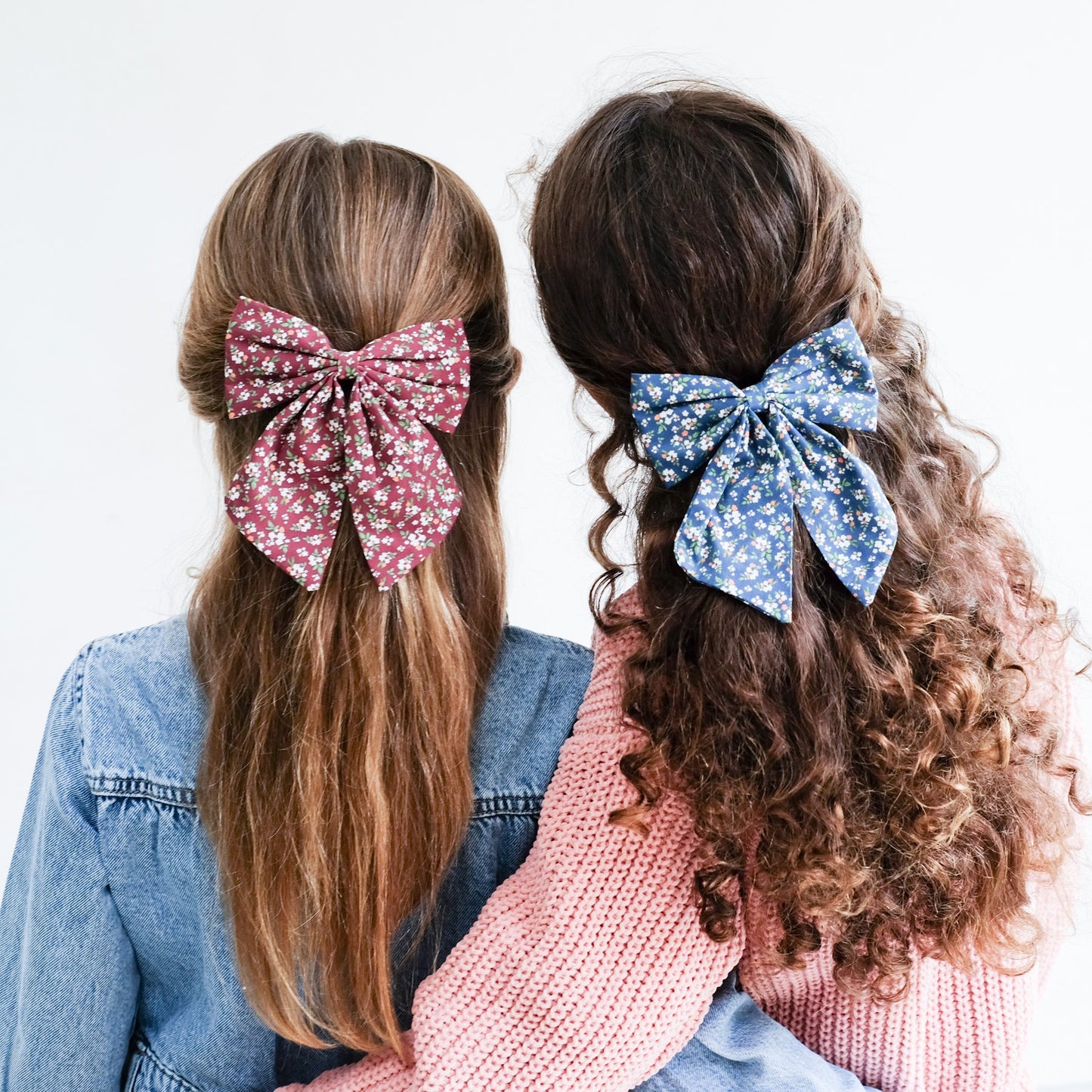 Mimi & Lula Agnes oversize bow pack - burgundy