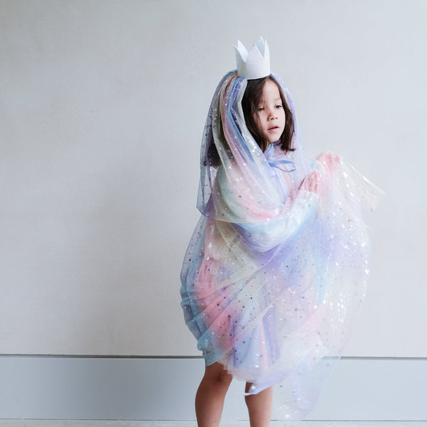 Mimi & Lula Ombre Rainbow Cape