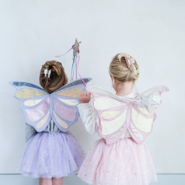 Mimi & Lula Emmelina fairy pink wings