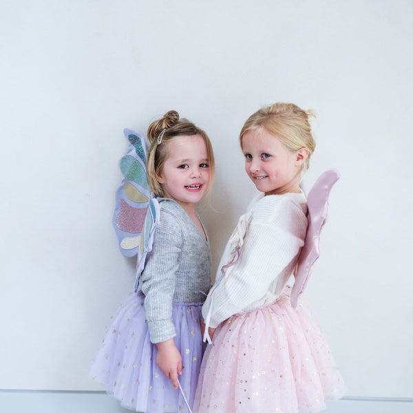 Mimi & Lula Emmelina fairy pink wings