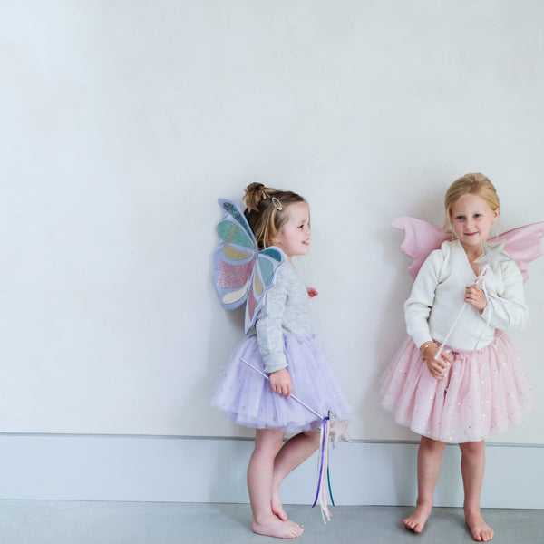 Mimi & Lula Emmelina fairy pink wings