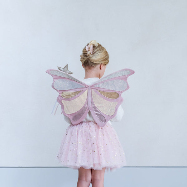 Mimi & Lula Emmelina fairy pink wings