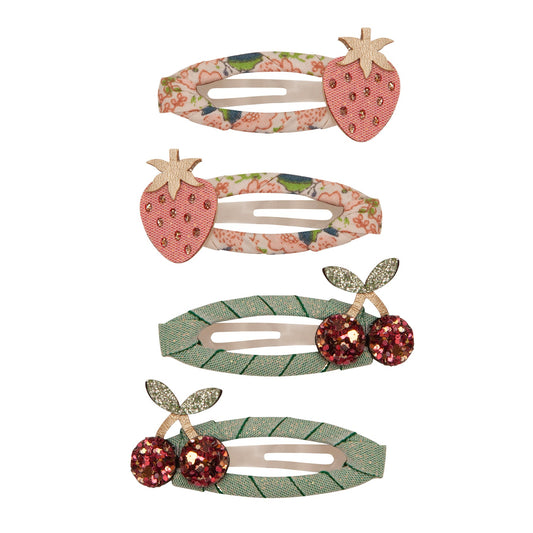 Mimi & Lula Fruity Floral Clips MULTI