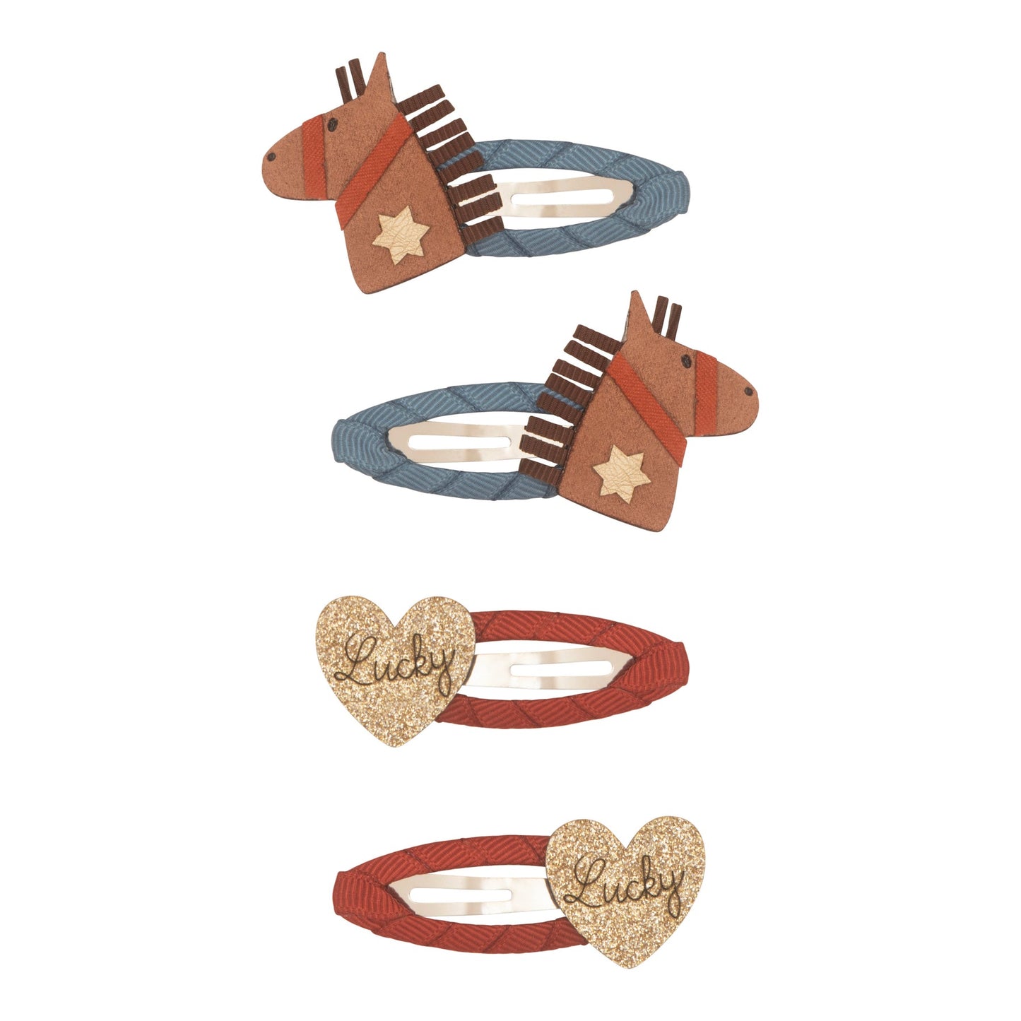 Mimi & Lula Lucky Horse Clips MULTI