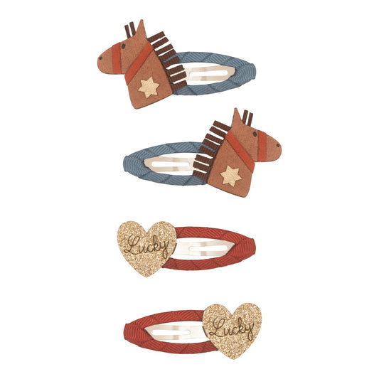 Mimi & Lula Lucky Horse Clips MULTI