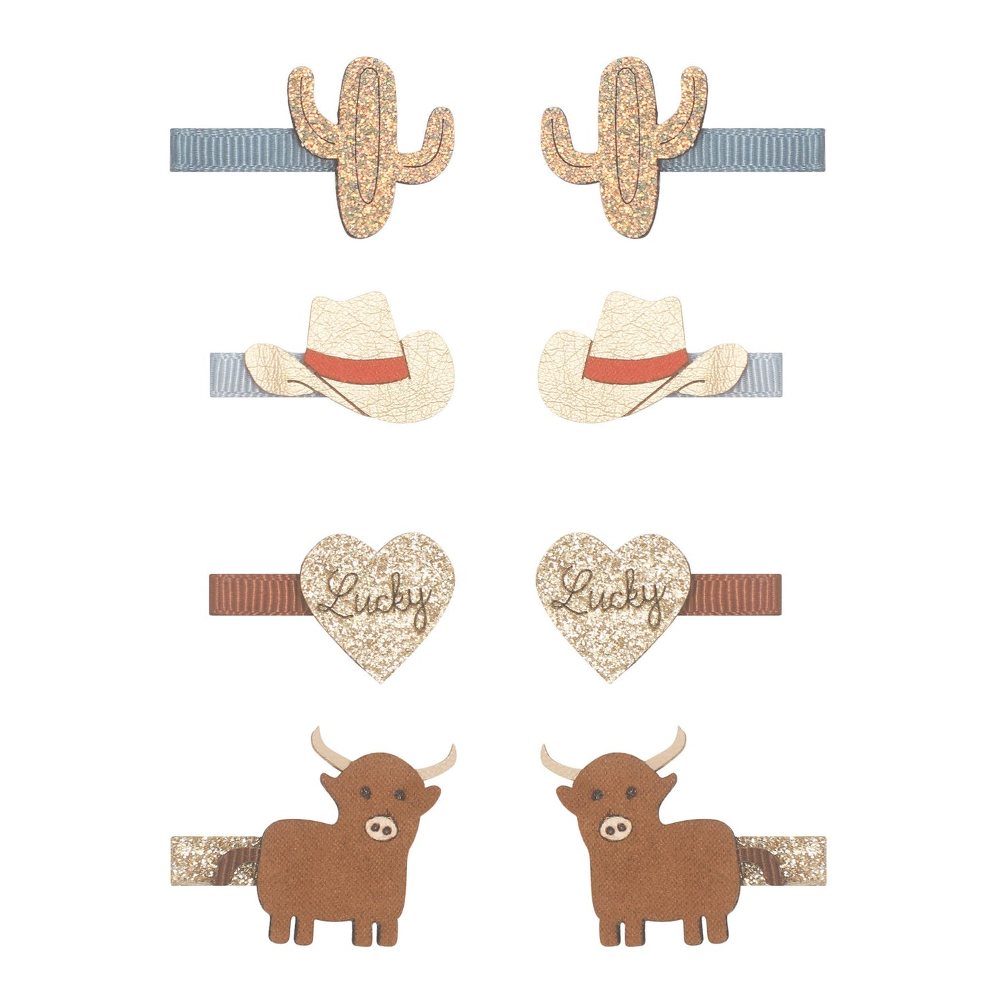 Mimi & Lula Cowboy Mini Clips MULTI