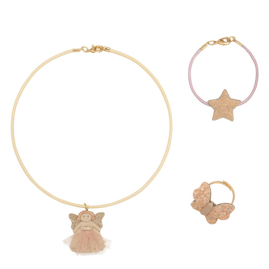Mimi & Lula Fairy Jewellery Set PINK MULTI