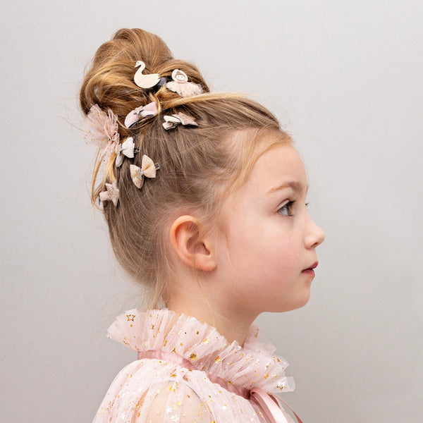 Mimi & Lula Prima ballerina bow mini clips