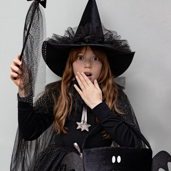 Mimi & Lula Esmerelda ruffle witch cape