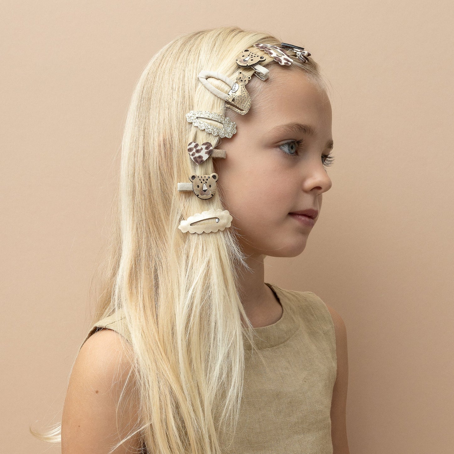 Mimi & Lula Leopard scalloped mini clic clacs