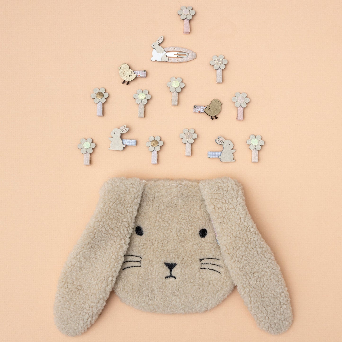 Mimi & Lula Fluffy Bunny Bag BEIGE