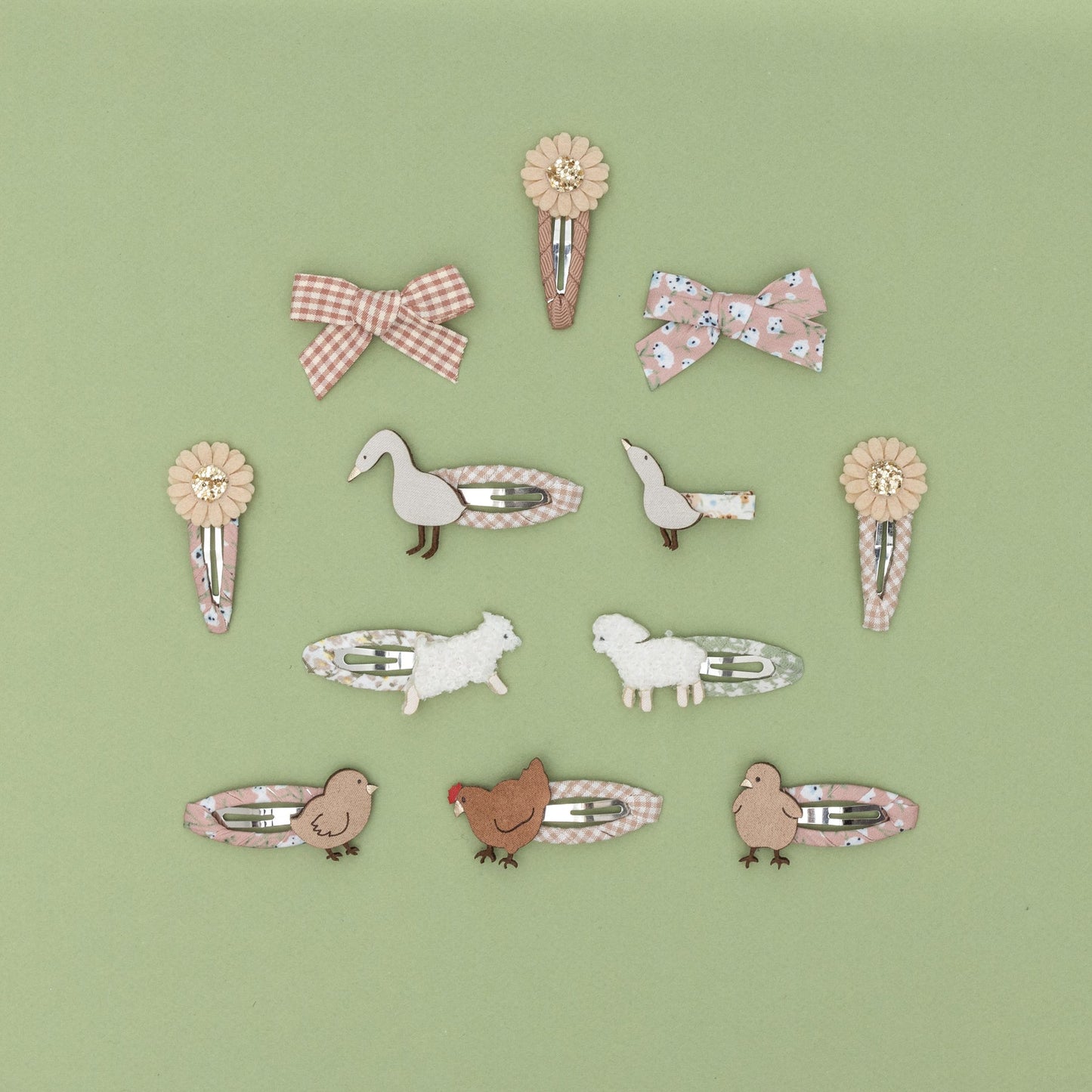 Mimi & Lula Pippa bow salon clips