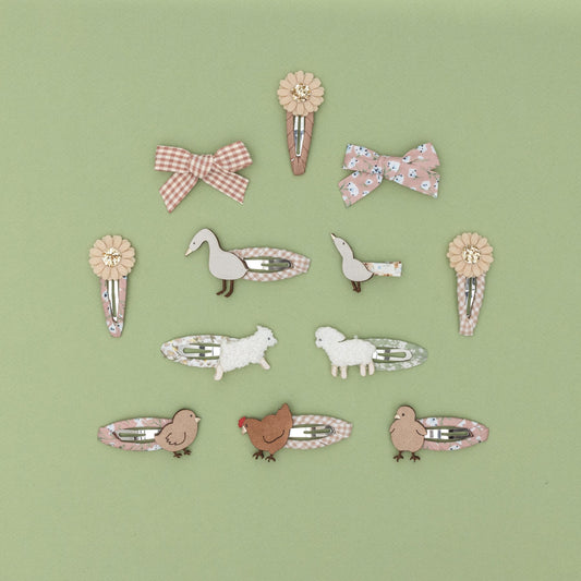 Mimi & Lula Pippa bow salon clips