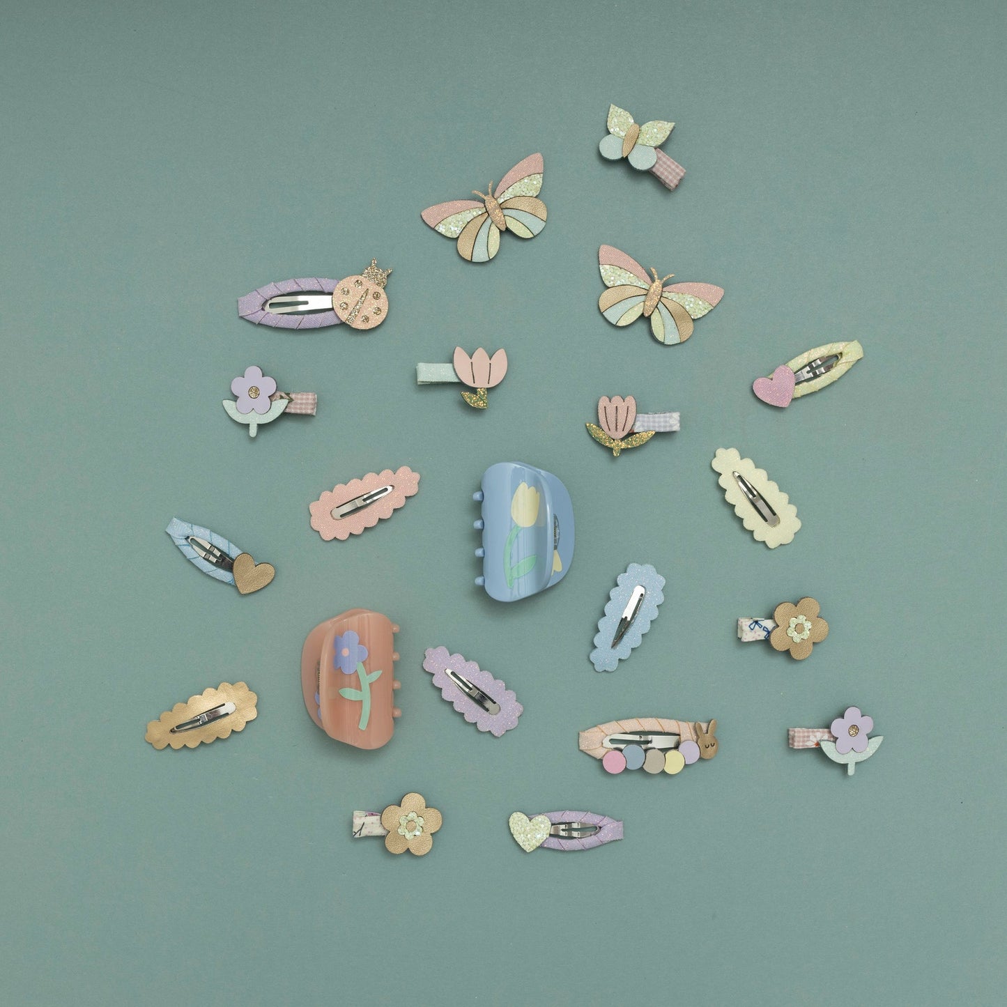 Mimi & Lula Floral Claw Clips MULTI