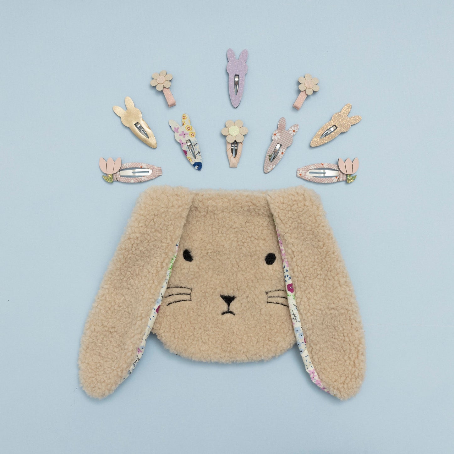 Mimi & Lula Fluffy Bunny Bag BEIGE