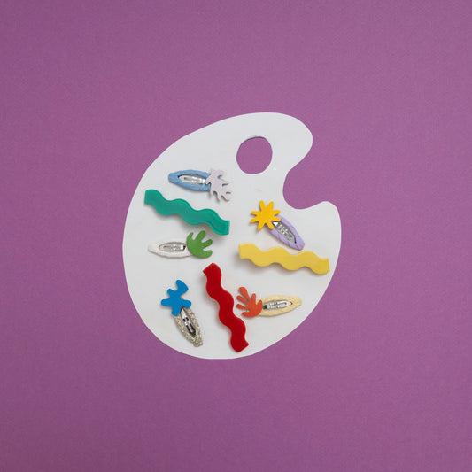 Mimi & Lula Abstract Mini Clic Clacs's BRIGHT MULTI