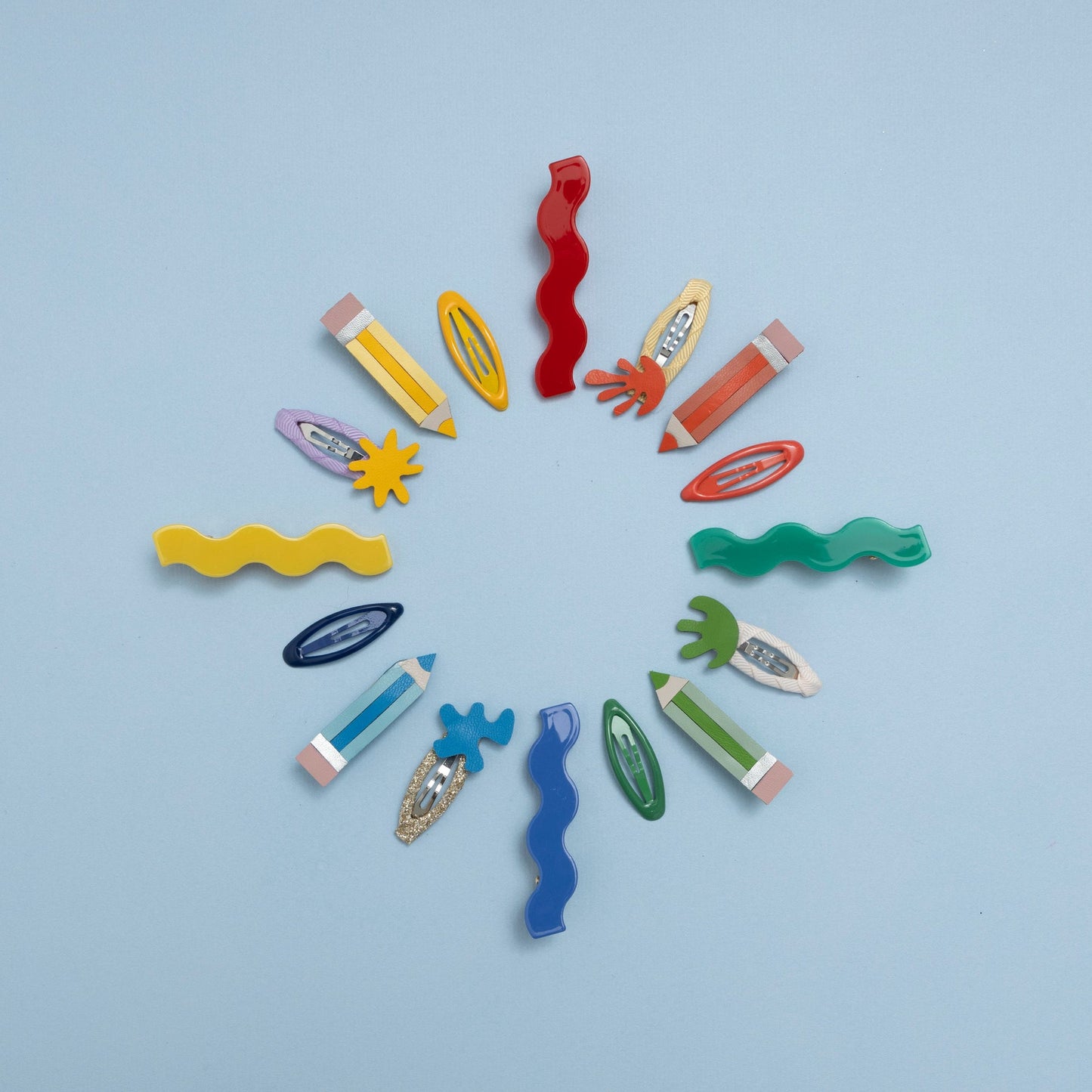 Mimi & Lula Pencil Clips BRIGHT MULTI
