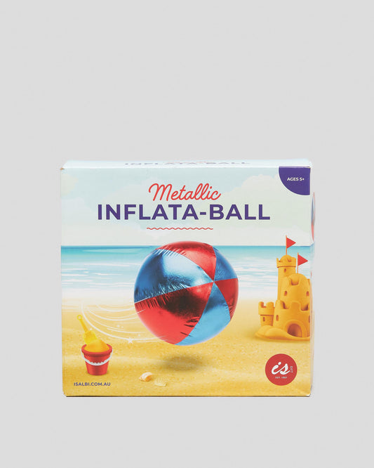 Get It Now Metallic Inflatable Medium Ball