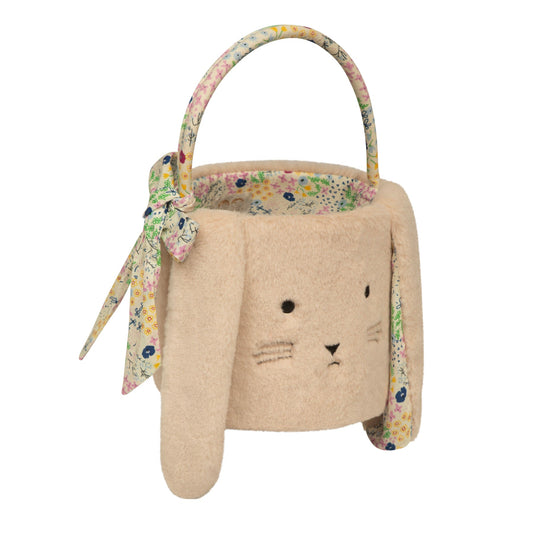 Mimi & Lula Fluffy Easter Basket BEIGE
