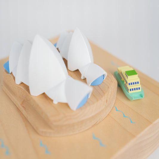 Wooderful Life Sydney Opera House - City Wooden Music Box (Canon in D)