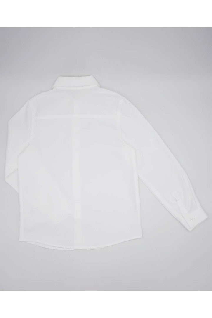 Fina Ejerique ITALIAN COLLAR OXFORD SHIRT WHITE  Ref. P23E76