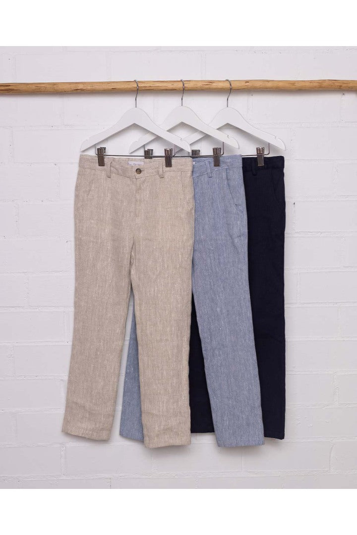 Fina Ejerique NAVY BLUE STRUCTURED TROUSERS  Ref. P23E78