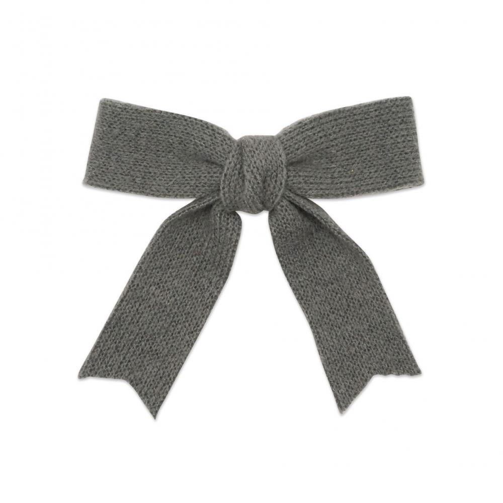 MILK X SODA LISA RIBBON HAIR CLIP GREY
