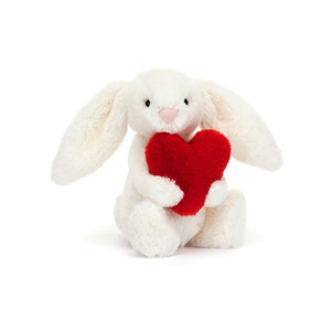 Jellycat Bashful Red Love Heart Bunny Small (Little)