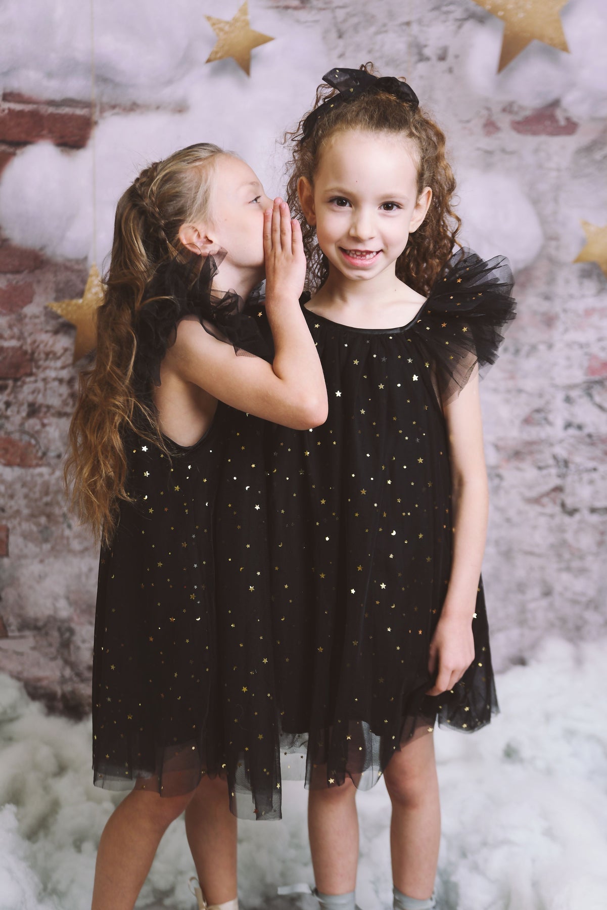 DOLLY® STARS & MOON TULLE FAIRY DRESS BLACK