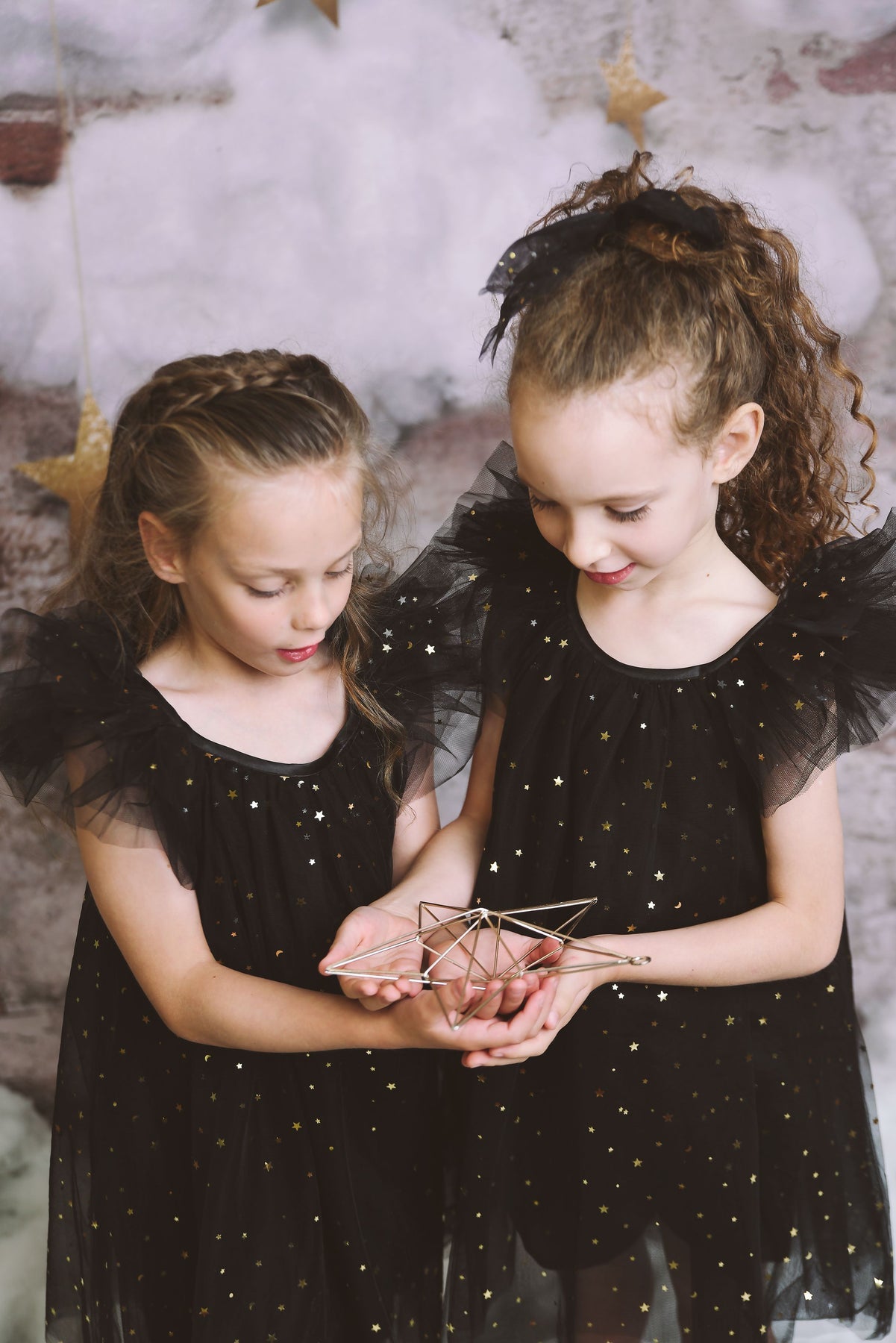 DOLLY® STARS & MOON TULLE FAIRY DRESS BLACK