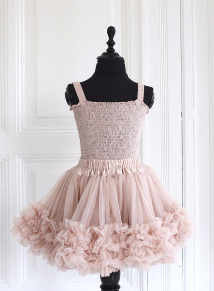 DOLLY BY LE PETIT TOM ® FRILLY TOP BALLET PINK