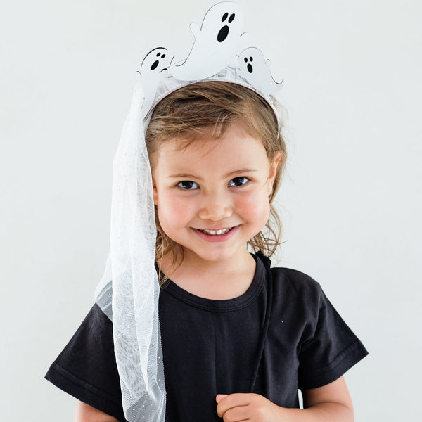 Mimi & Lula Ghost Headdress HALLOWEEN