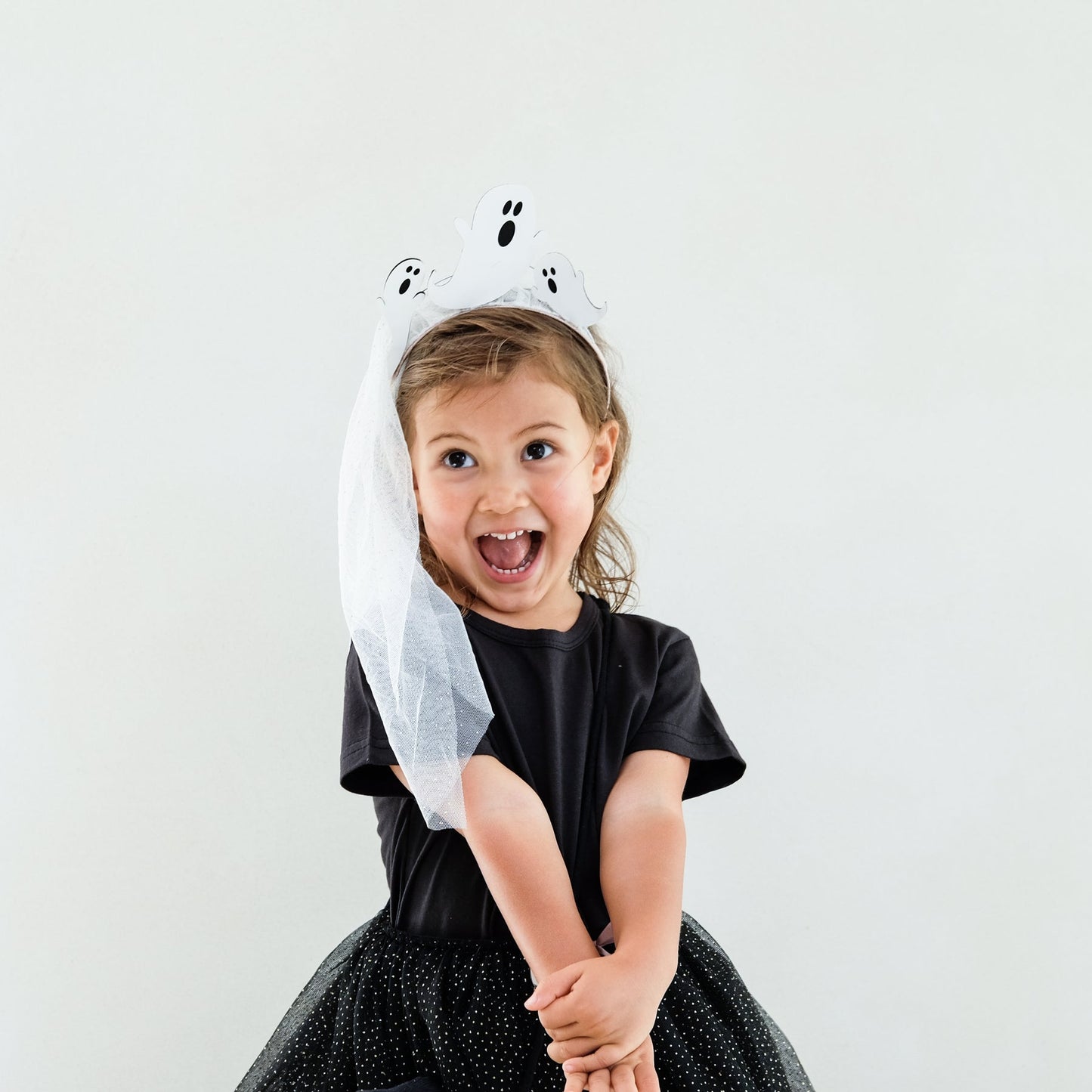 Mimi & Lula Ghost Headdress HALLOWEEN