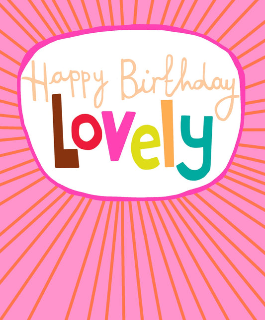 PAPER SALAD HAPPY BIRTHDAY LOVELY