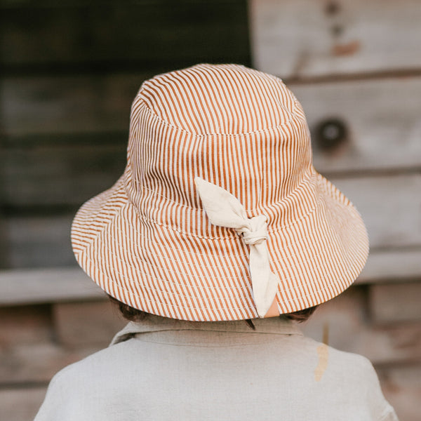 BEDHEAD HATS 'Explorer' Classic Bucket Sun Hat - Frankie / Flax