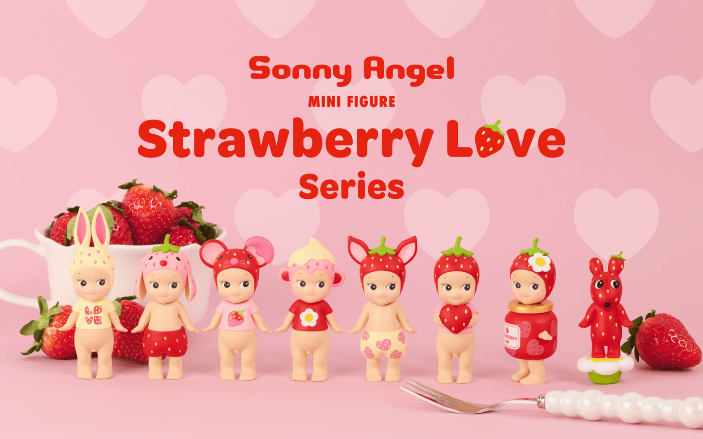 Sonny Angel Mini Figure Strawberry Love Series