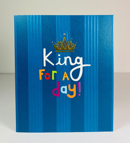 Paper Salad King for a Day