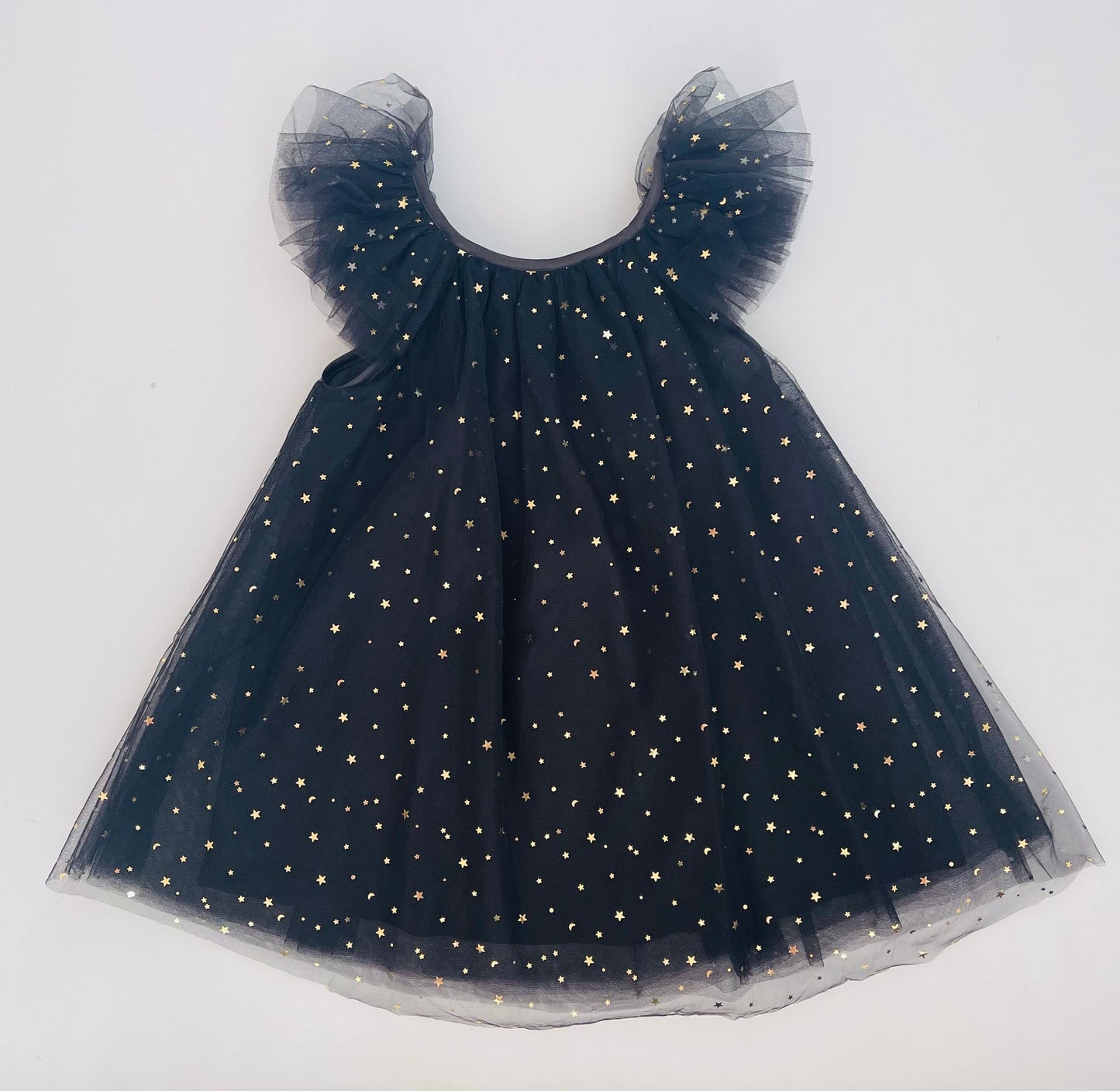 DOLLY® STARS & MOON TULLE FAIRY DRESS BLACK