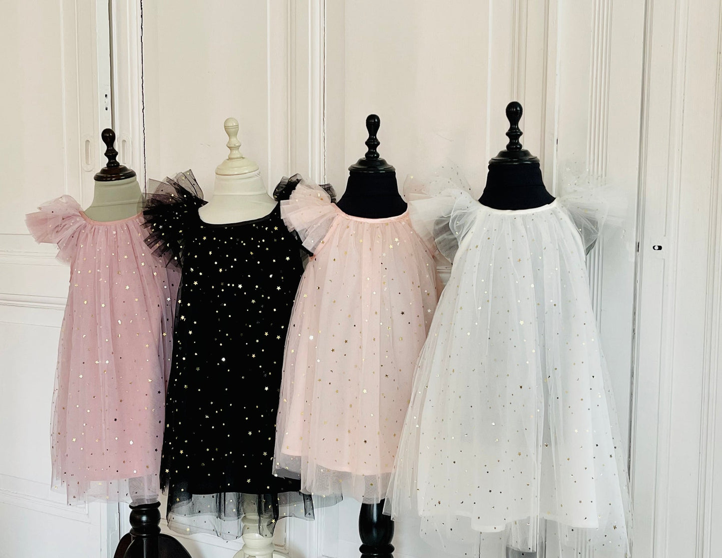 DOLLY® STARS & MOON TULLE FAIRY DRESS BLACK