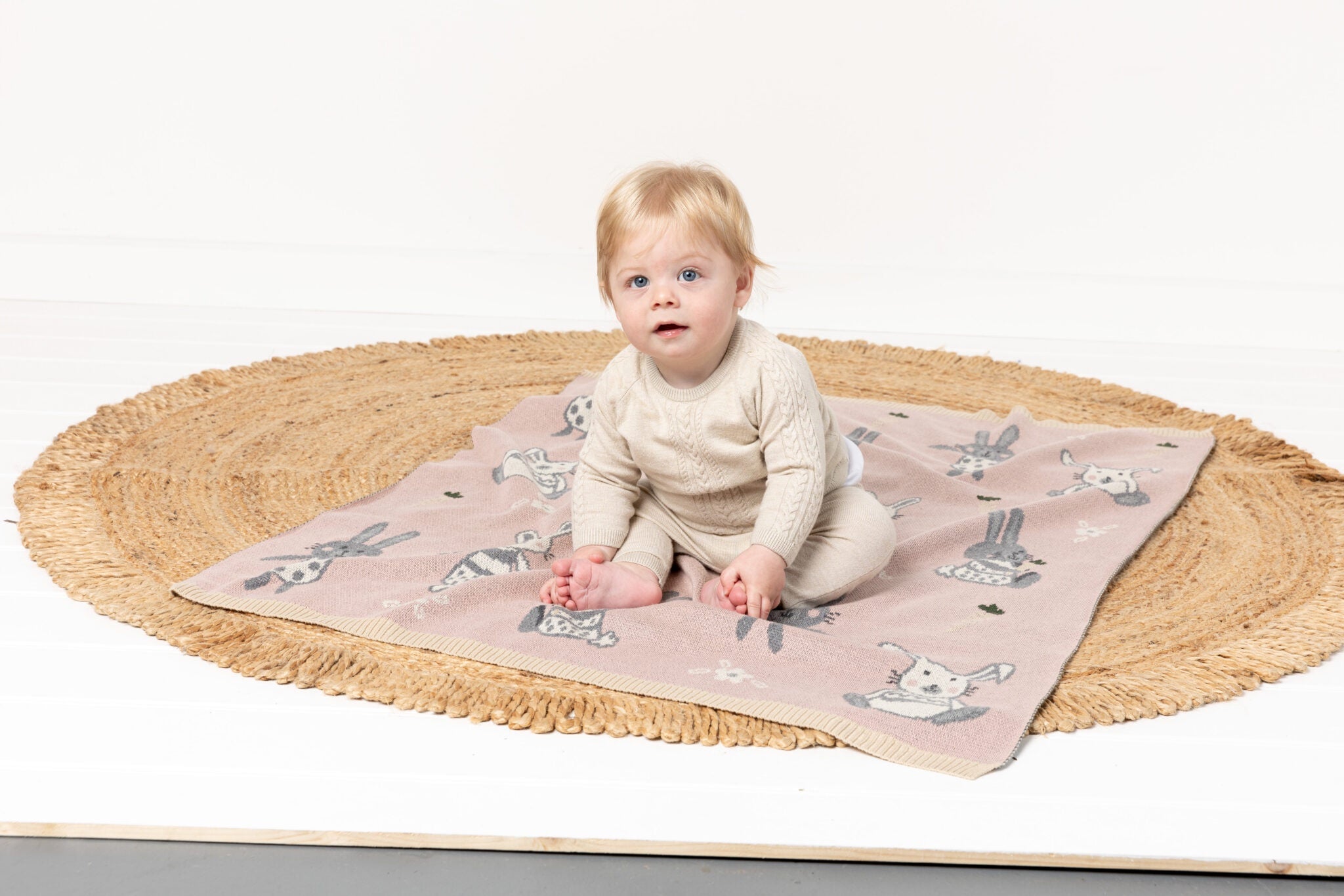 INDUS DESIGN Bella Bunny Baby Blanket