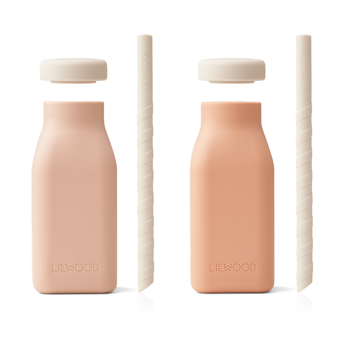 Liewood ERIKA MILKSHAKE BOTTLE 2 PACK ROSE MIX