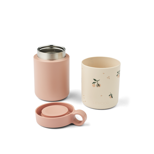 LIEWOOD KIAN FOOD JAR Peach / Sea shell