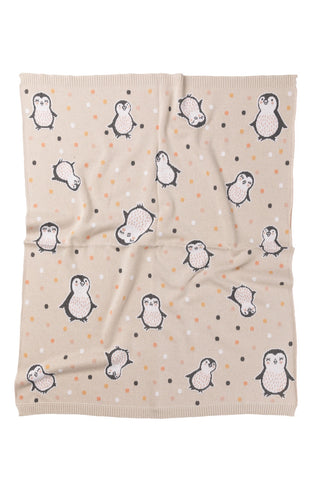 INDUS DESIGN Penni Penguin Baby Blanket