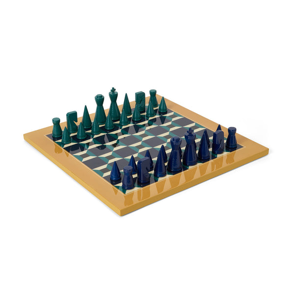 PRINTWORKS Classic Games Chess Lacquered Athena