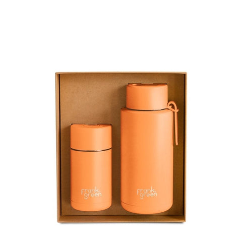 FRANK GREEN GIFT SET 340ML/1L NEON ORANGE